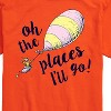 Men's - Dr. Seuss - Oh The Places I'll Go Balloon Short Sleeve Graphic T-Shirt - 2 of 4