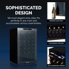 Newair Shadow Series Wine Cooler Refrigerator 51 Bottle, Freestanding Glass Door Wine Cellar, Single Zone Small Wine Fridge - 4 of 4
