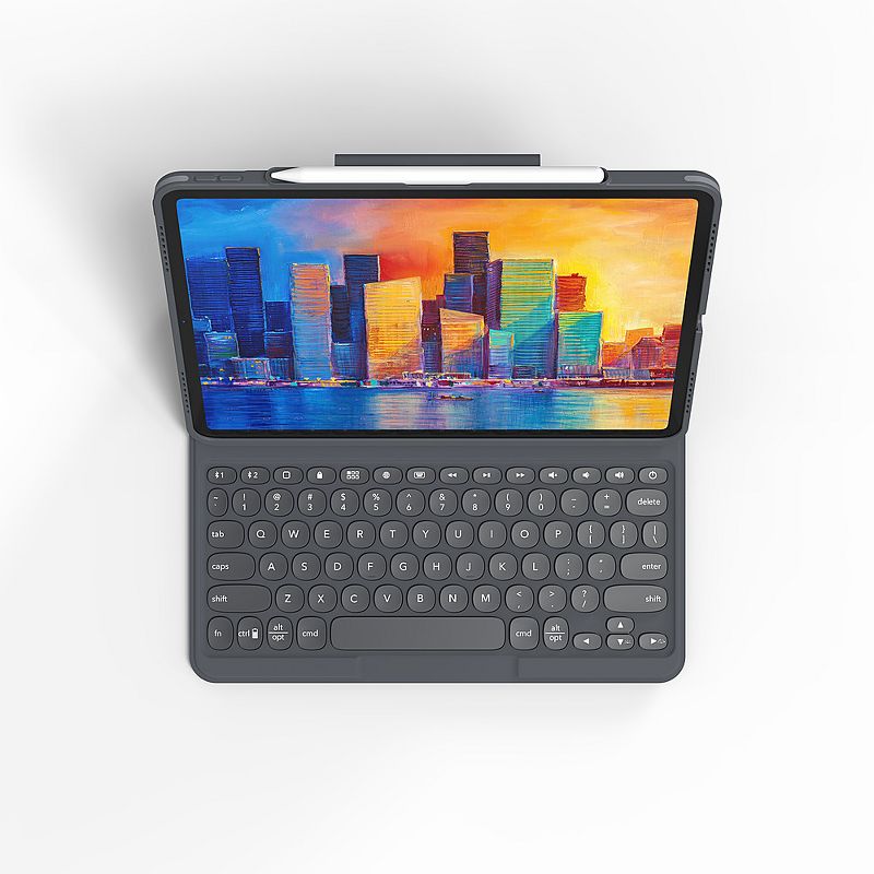 Zagg Pro Keys Wireless Keyboard & Detachable Case for Apple iPad Pro 12.9" (3rd Gen. 2018, 4th Gen. 2020, 5th Gen. 2021), Black, 2 of 4
