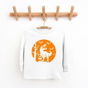 The Juniper Shop Dinosaur Moon Toddler Long Sleeve Tee - 1 of 3