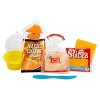 Slime Life Grilled Cheese with Chips DIY Slime Kit - Unboxing Ingredients to Make,Smash and Stretch Your Food - 3 of 4