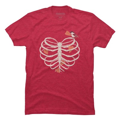 Men's Design By Humans The Heart Collector By huebucket T-Shirt