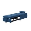 Sofa Bed 3 In 1 Multi-Function Folding Breathable Linen Couch Bed For Apartment Living Room Small Room Bed Chair - 4 of 4