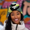 Dalix Heartly Ghost Embroidered Beanie Hat Knit Cap Cold Weather Womens - 3 of 4