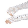 INSPIRE CHIC Women's Lace Up Half Finger Gloves - 4 of 4