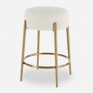 Uttermost Arles Brass, Counter Stool, Gold - 1 of 4