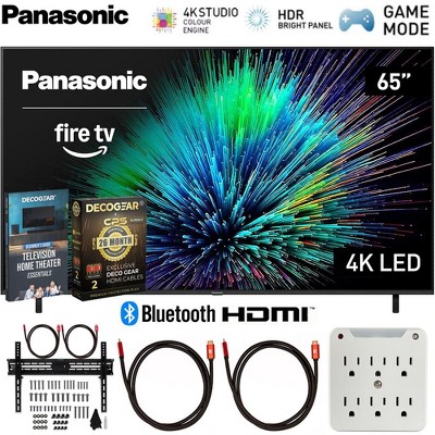 Panasonic 65-Inch LED 4K Ultra HD Smart Fire TV with 26 Months Protection Bundle