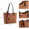 Generic Tote Bags for Women Medium Top Handle Satchel Purses Large - 3 of 4