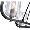 Artcraft Lighting Cheshire 5 - Light Chandelier in  Black/Nickel - 4 of 4