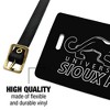 University of Sioux Falls Secondary Logo Luggage ID Tags Suitcase CarryOn Cards  Set of 2 - 2 of 4