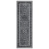 Vintage Rug Living Room Rug Floral Print Bedroom Rug Soft Non-Slip Low Pile Area Rug - 3 of 4