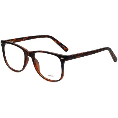 Metro Collection Designer Reading Glasses Metro-35 in Black-Crystal