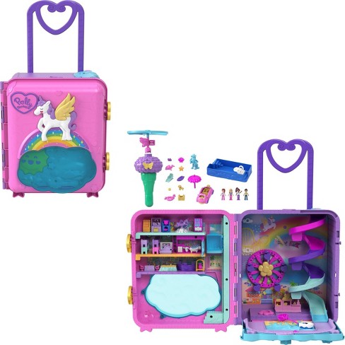 Polly Pocket Starring Shani Pollyville Museum Miniature Playset