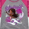 Girls' - Santiago of The Sea - Splashtastic Shirt Tail Raglan Graphic T-shirt - 2 of 4