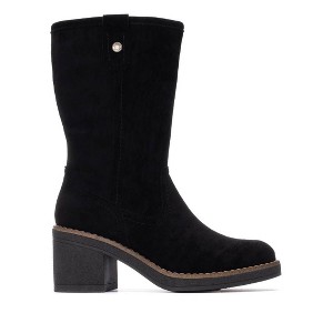 Refresh Women's Suede Heeled Booties 173040 - 1 of 4