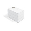 Spindle Jewelry Storage Box White - Umbra: Hardwood Organizer with Drawer, No Assembly Required - 2 of 4