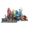 Strictly Briks Classic Baseplates, For Building Bricks, Bases for Tables, Mats, and More, Clear, 2 Pack, 16x16 Inches - 4 of 4