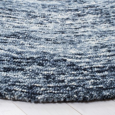Gray Hand-Tufted Wool Rectangular Area Rug 3' x 5'