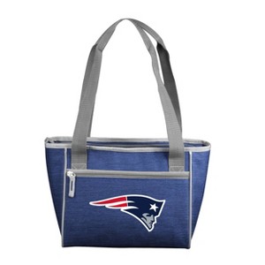 NFL New England Patriots Crosshatch 16 Can Cooler Tote - 21.3qt - 1 of 3