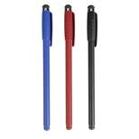 Targus 3-Pk Stylus with Pen - Black, Red & Blue