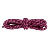 INSPIRE CHIC Two-Color Twill Dot Striped Round Shoelaces for Martin Boots 2 Pairs - 2 of 4