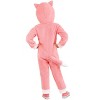 HalloweenCostumes.com Pink Fox Toddler Onesie Girl's Costume - 4 of 4