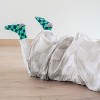 3 Sprouts Kids Recycled Fabric Play Tunnel - Checkerboard Beige - 2 of 4