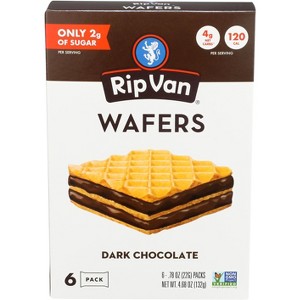 Rip Van Cookie Wafer Dark Chocolate -4.68 oz (Case of 6) - 1 of 1