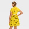 Girls' Pokémon Pikachu Cosplay Short Sleeve Tutu Dress - Gold/Black/Yellow - 3 of 4