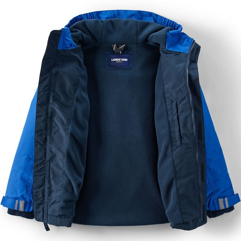Lands' End Kids Squall Fleece Lined Waterproof Insulated Jacket, 5 of 6