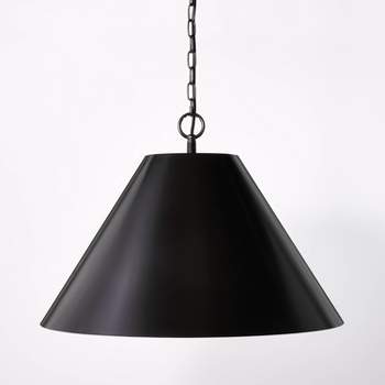 Large Metal Pendant Ceiling Light Black - Threshold™ designed with Studio McGee