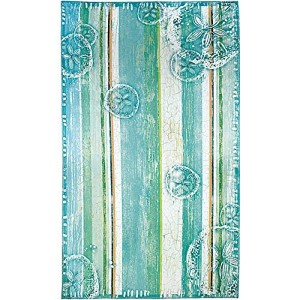 Homefires Ocean Floor Indoor Rug Only – Vibrant, Underwater-Inspired Accent Rug for Living Room, Bedroom, or Office – Durable & Washable - 1 of 3