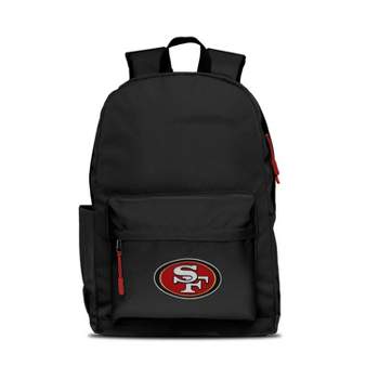 NFL San Francisco 49ers Campus Laptop Backpack - Black