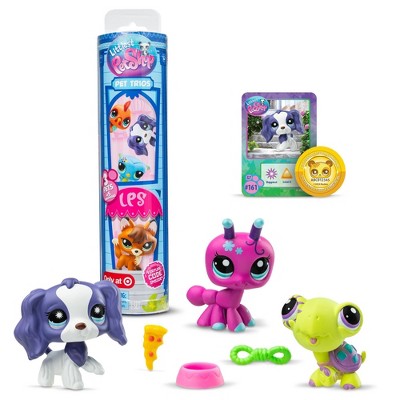 Littlest Pet Shop Surprise Reveal Collectible Figures - 3pk