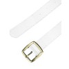 INSPIRE CHIC Womens Belt Faux Leather Waist Solid Color Pin Buckle Belts for Girls Ladies - 2 of 4