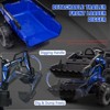 24V Kids Electric Car, 2 Seater Ride On Car for Kids, Excavator & Bulldozer, Electric Vehicle w/Trailer - 2 of 4