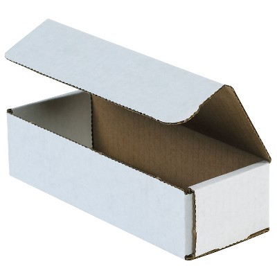 Stockroom Plus 50 Pack White Corrugated Cardboard Shipping Boxes 6x4x1,  Bulk Foldable Mailers For Packaging, Packing : Target