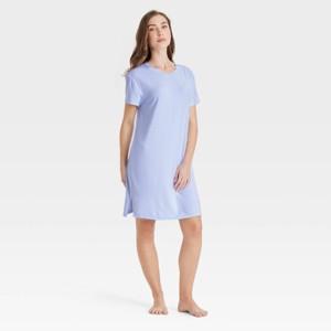Women's Cloud Knit Pajama T-Shirt Dress - Auden™ - 1 of 4