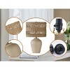 Maxax Boho Style Ceramic Rattan Table Lamp For Living Room/Bedroom/Entryway Console/Decorative Supplements With Rattan Accent - 4 of 4