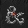 Men's Dungeons & Dragons: Honor Among Thieves Metal Logo T-Shirt - 2 of 4