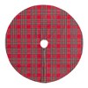 Stowe Tartan Plaid Christmas Tree Skirt, 48" - Elrene Home Fashions - 3 of 4