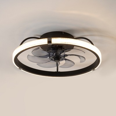 Airsurfer 20-Inch Black Small Ceiling Fans with Remote