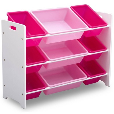 pink toy organizer