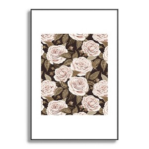 Avenie A Realm Of Roses Dark Academia Metal Framed Art Print - Deny Desings - 1 of 3