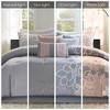 NicBex Printed Cotton Bedding Comforter Sets, All Season Bedding Set Reversible Quilt Set with Throw Pillows, Machine Washable - 4 of 4