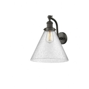 Cone - 1 Light Wall Sconce In Industrial Style-14 Inches Tall and 12 Inches Wide - 1 of 1