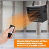 Electric Garage Heater,240 Volt, Hard Wired Ceiling Mount Garage Space Heaters, Fan-Forced, Overheat Protection, Ideal for Workshop - 2 of 4