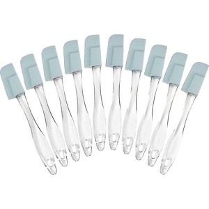 Mini Spatula Set - 10-Piece, Silicone, Heat-Resistant, Non-Stick, Dishwasher Safe – Versatile Tools for Baking, Cooking & Mixing - 1 of 4