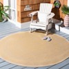 Courtyard CY6734 Power Loomed Indoor/Outdoor Area Rug  - Safavieh - 2 of 3