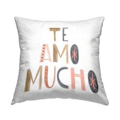 Stupell Industries Te Amo Mucho Creativo